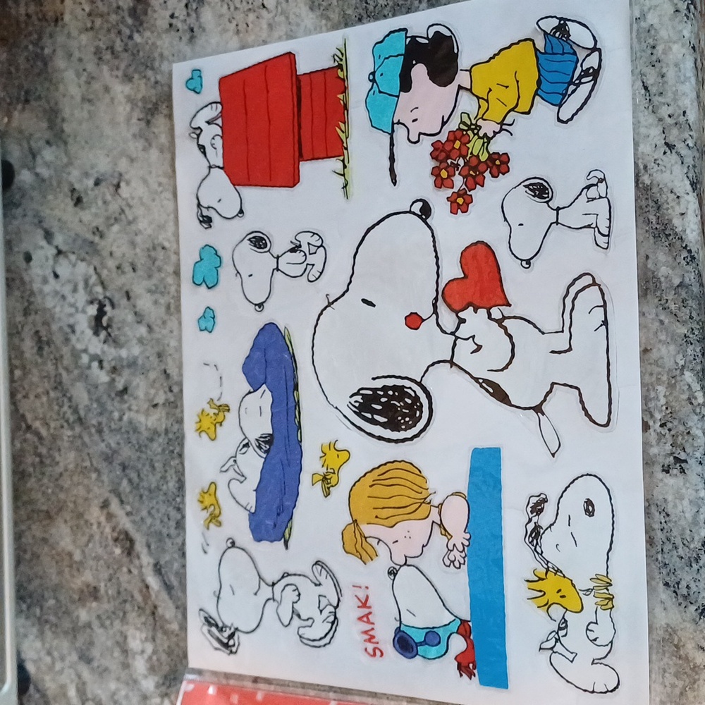 Vintage Snoopy stickers